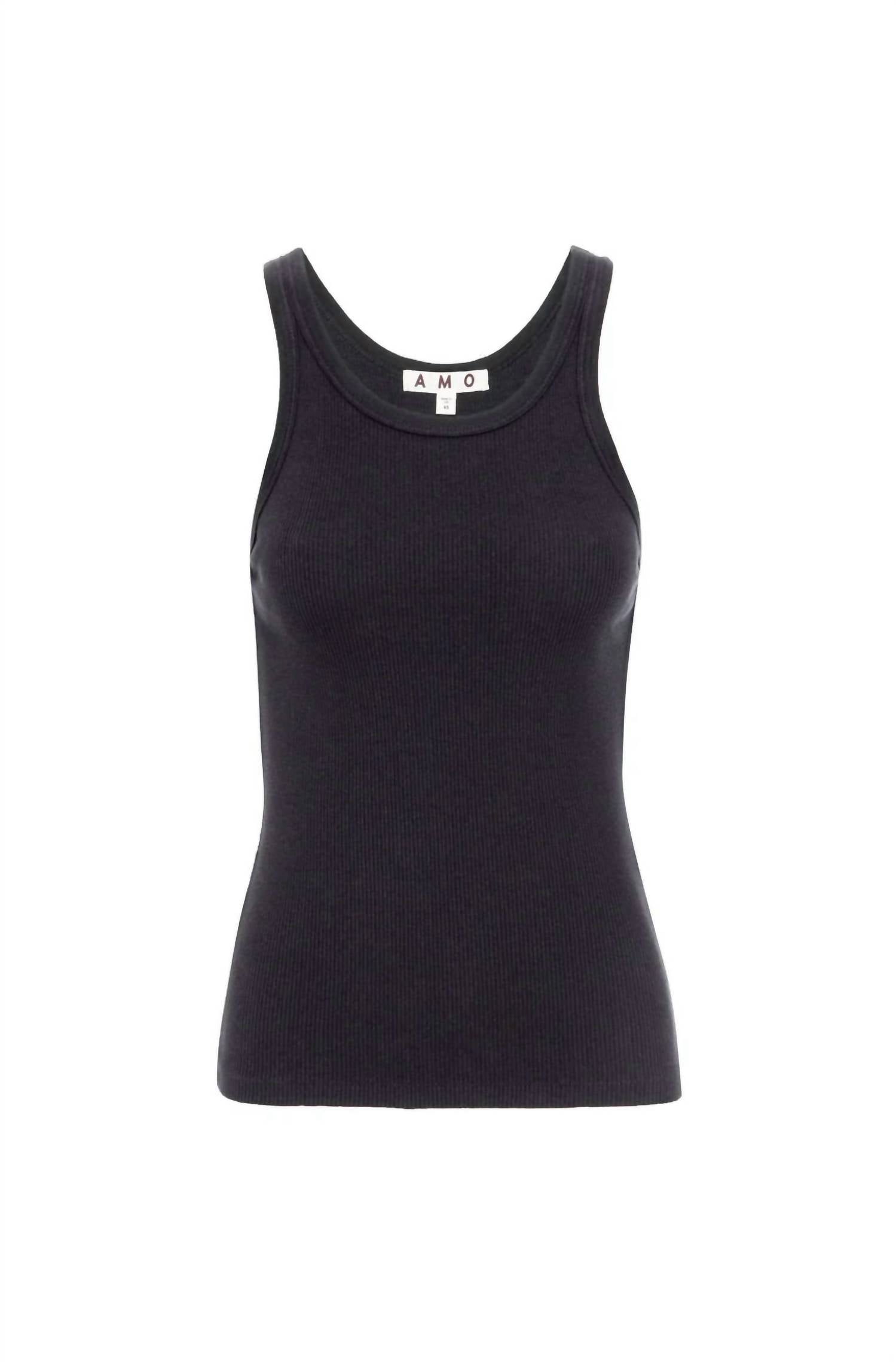 Amo - Long Rib Tank Top