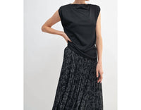 Fun 2 Fun - Boat Neck Knit Top