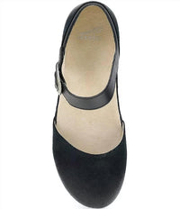 Dansko - Women's Mae Burnished Suede Mary Jane Clogs