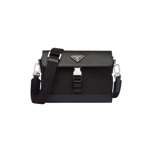 Prada - Women's Re-nylon And Saffiano Shoulder Bag