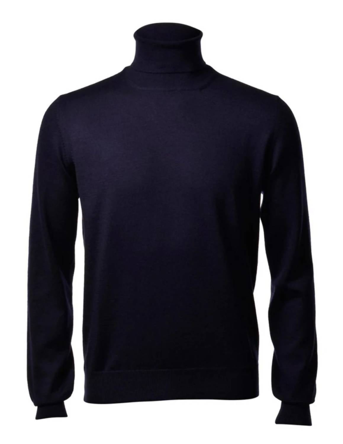 Gran Sasso - Men's Wool And Silk Turtleneck Top