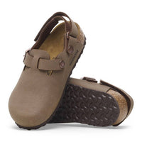 BIRKENSTOCK Kids Tokio Clog in mocca - kids' shoe - detail view