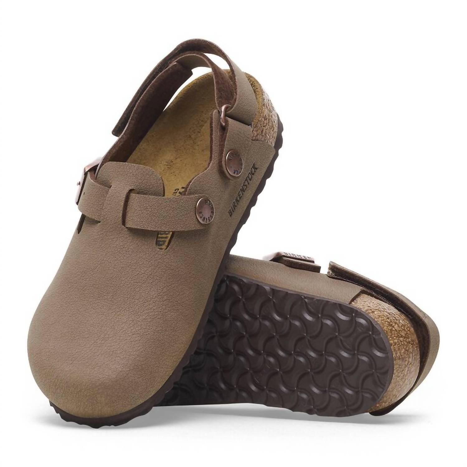 BIRKENSTOCK Kids Tokio Clog in mocca - kids' shoe - detail view