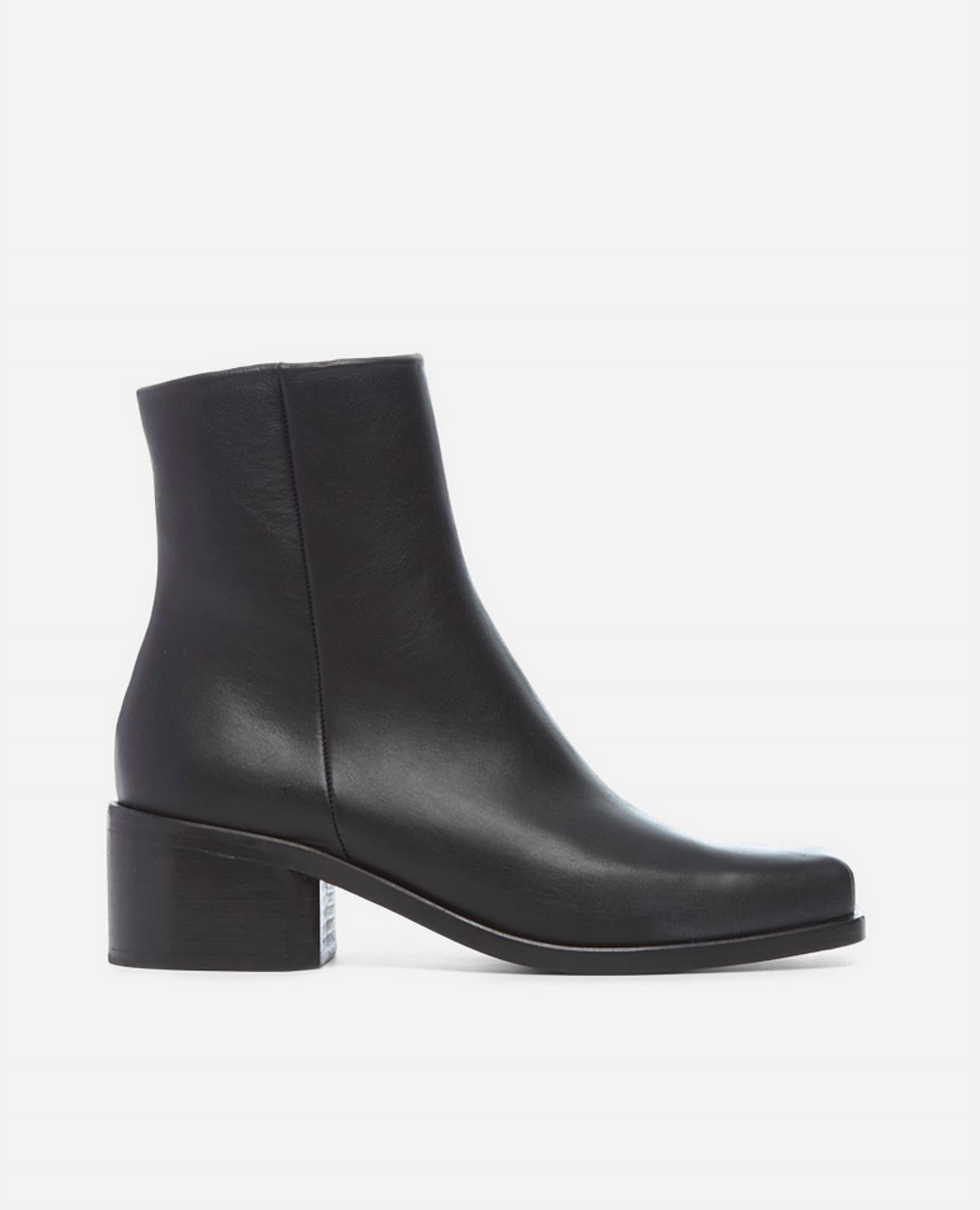 COCLICO Women's Action Leather Boot in ajax black - women's shoe