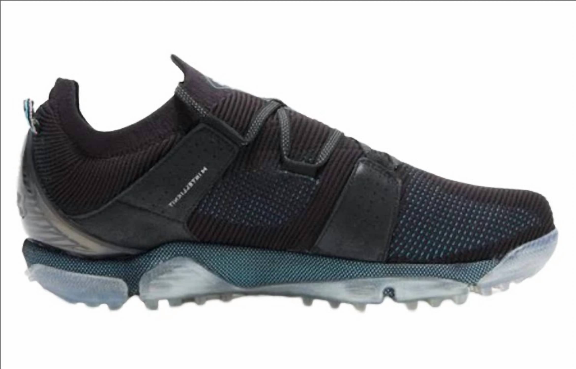 UNDER ARMOUR Men's Hovr Golf Shoe in black - men's shoe - detail view
