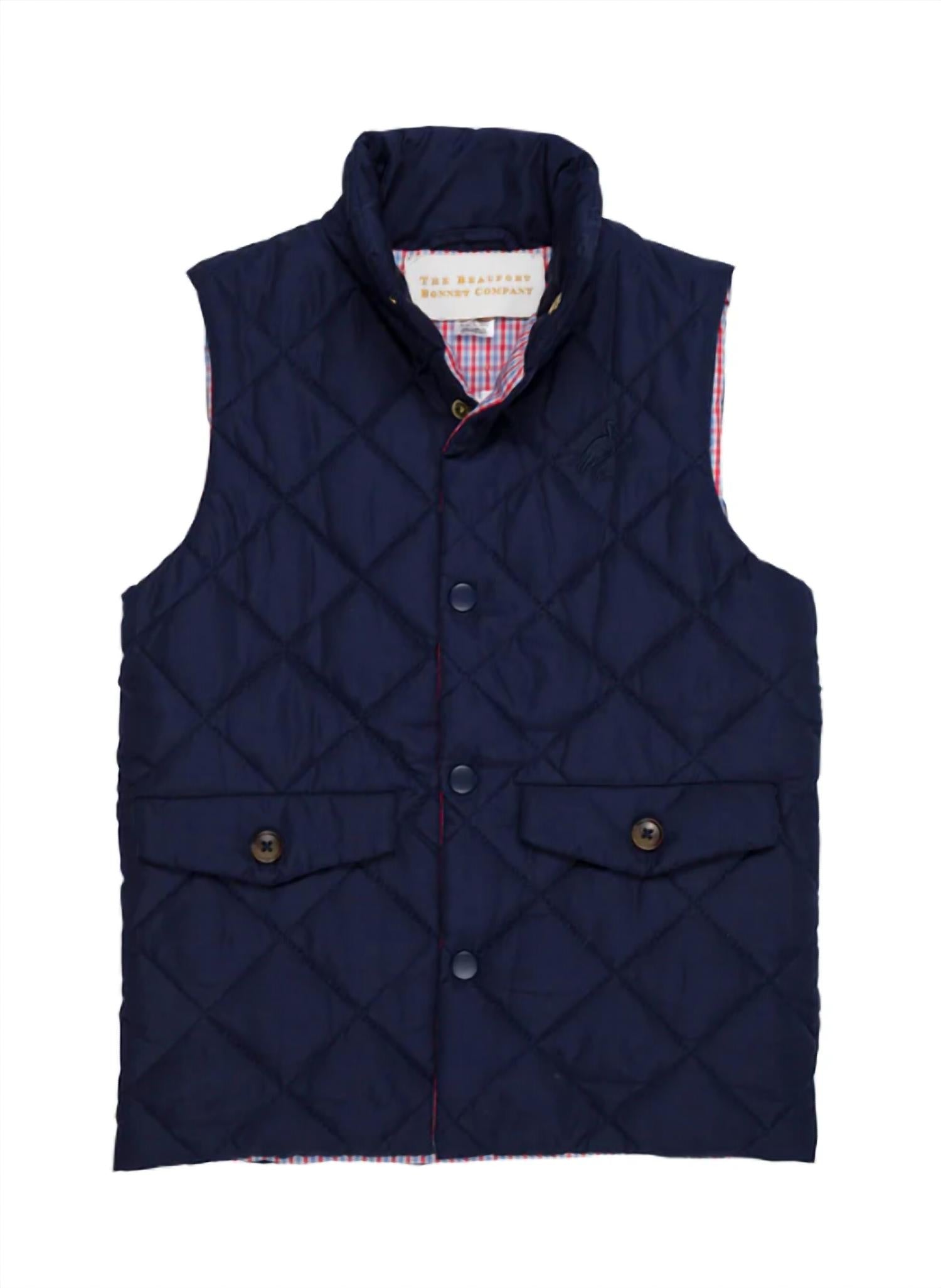 The Beaufort Bonnet Company - Kid's Vaughn Vest