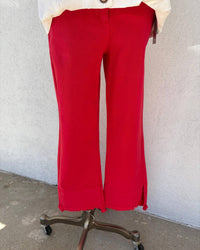 Slimsation By Multiples - Women's Raw Hem Crop Pant