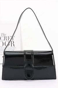 H&D Accessories - Women's Patent Shoulder Bag