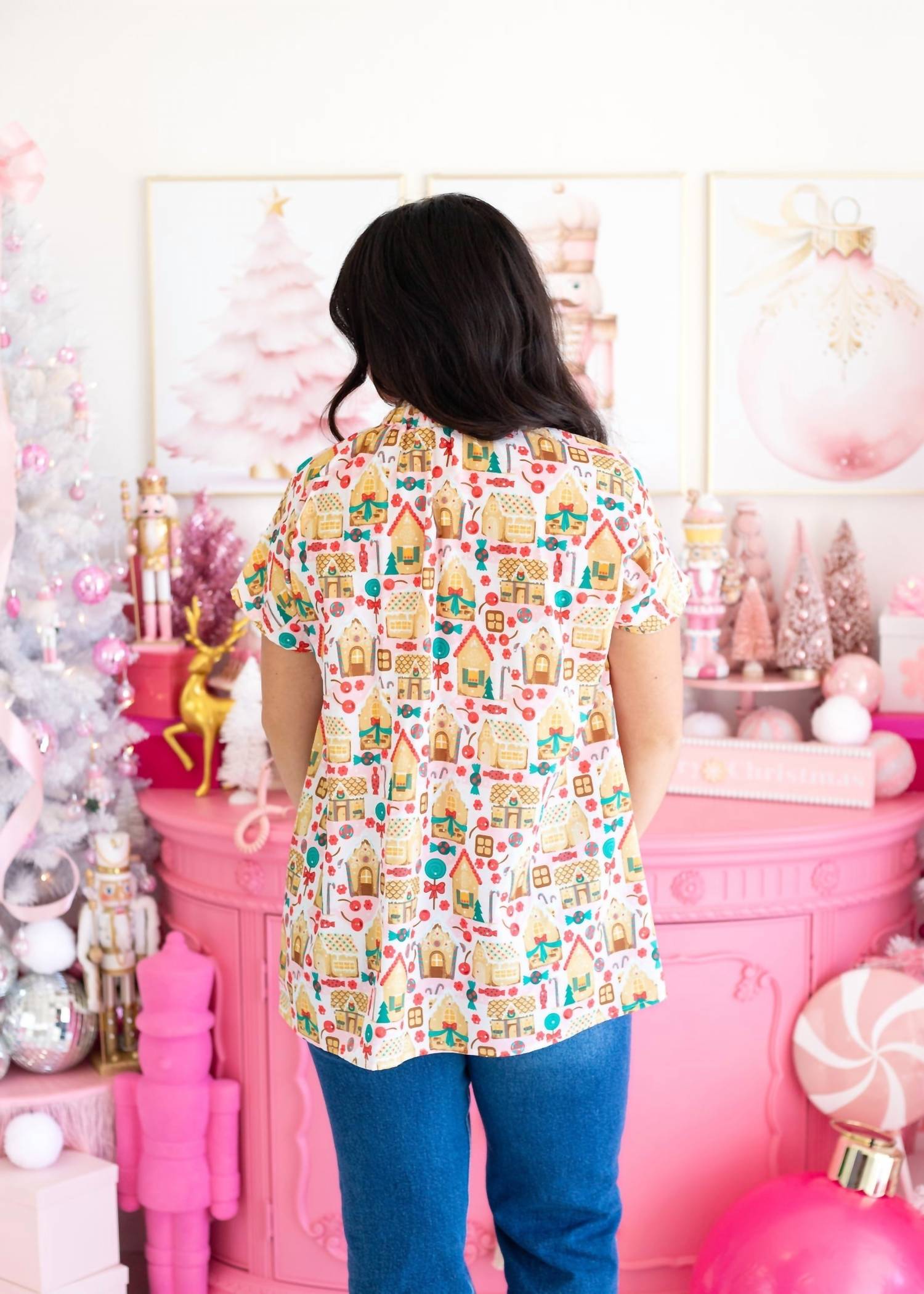 Layerz Clothing - Mrs. Ginger Bread Top
