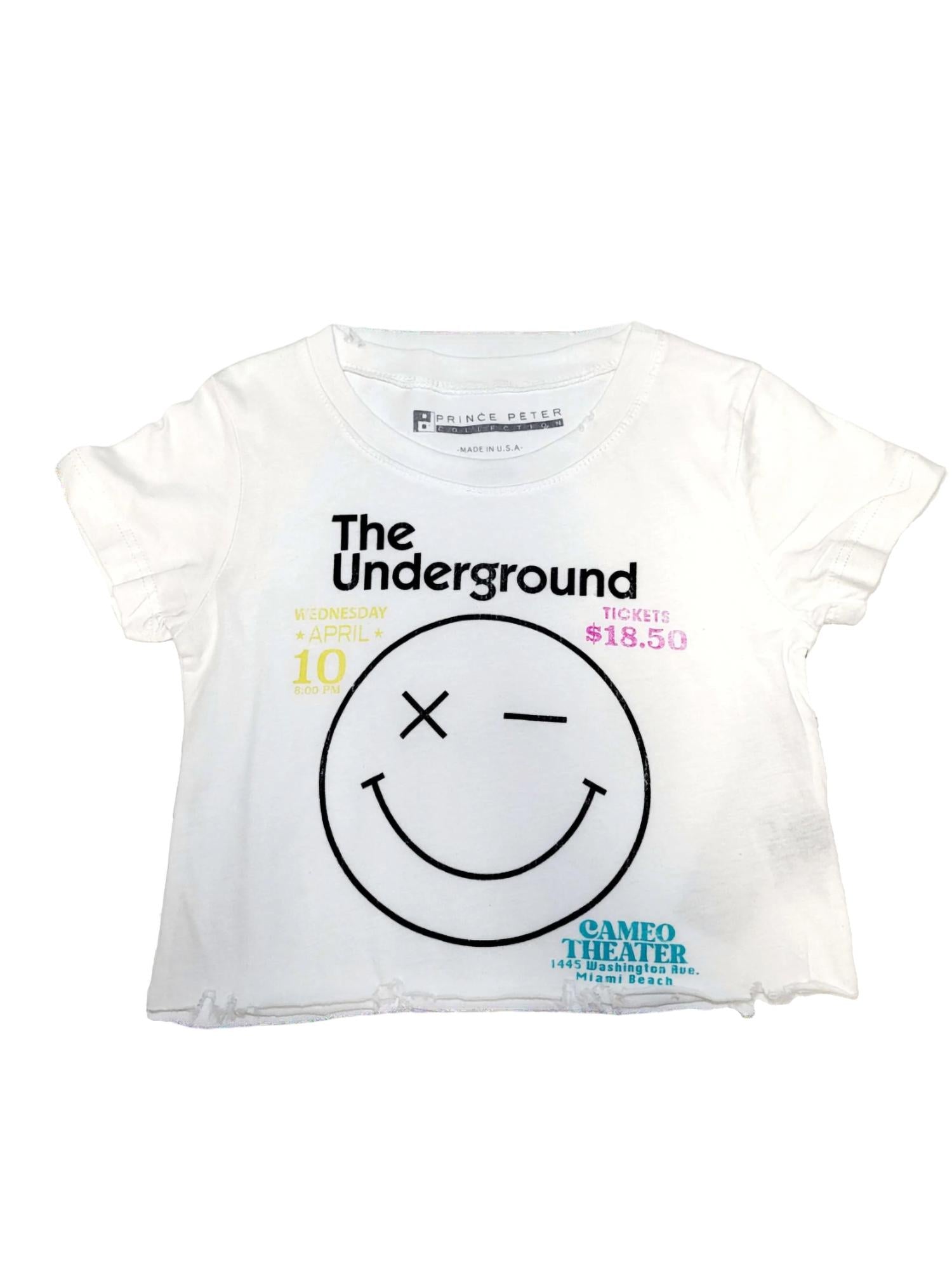 Prince Peter - Girl's Graphic Crop Top