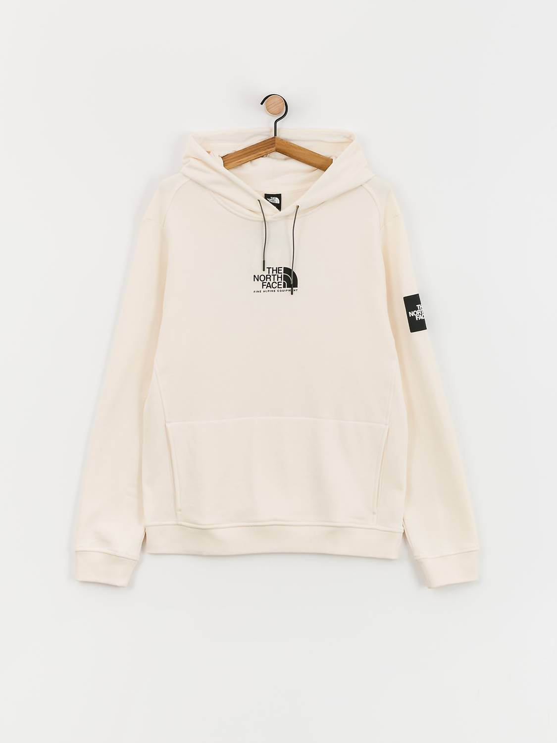 THE NORTH FACE Fine Alpine Hoodie in white dune - women's top - alternate view