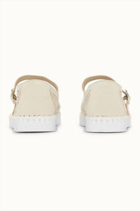 Ilse Jacobsen Women's Mary Jane Flats Shoe in kit white - women's flats - view 4