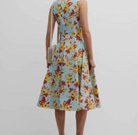 Sara Roka - Teagan Floral Print Midi Dress