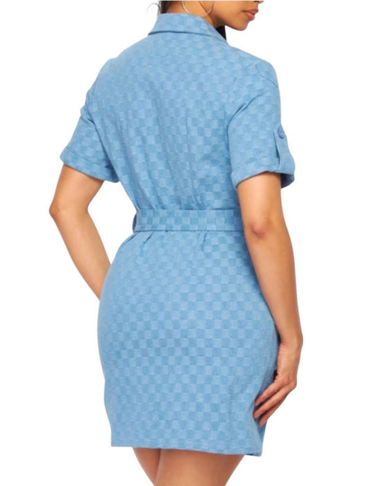 Hot & Delicious - Button Down Cargo Mini Dress