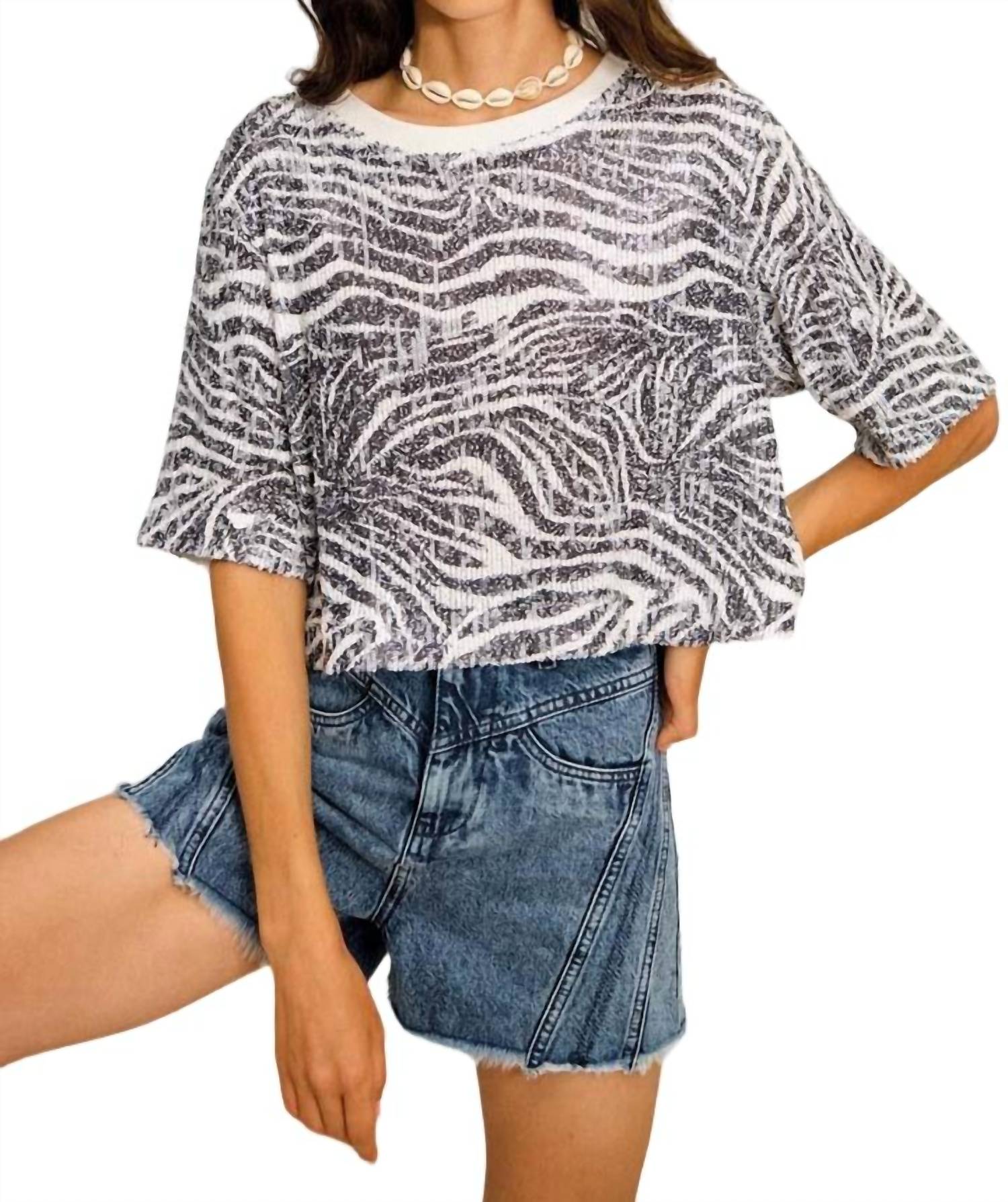 In The Mood For Love - Tanie Printed Top
