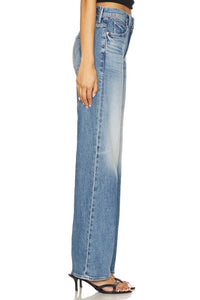 Mother - Lil Mid Rise Tunnel Vision Sneak Jeans