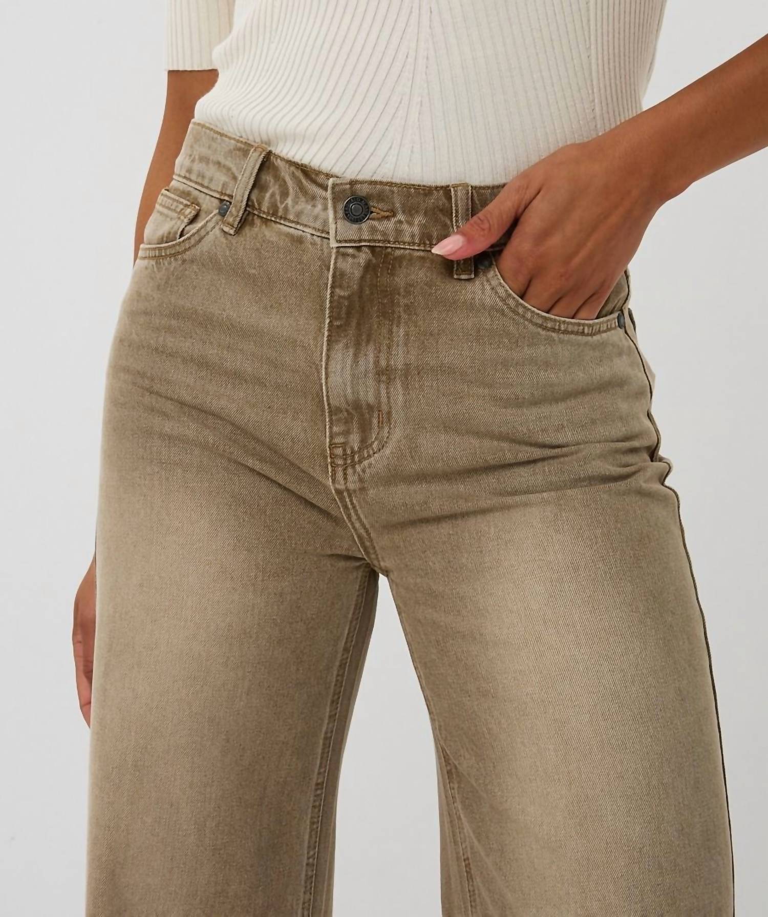 Esqualo - Tuva Wide Leg Jean