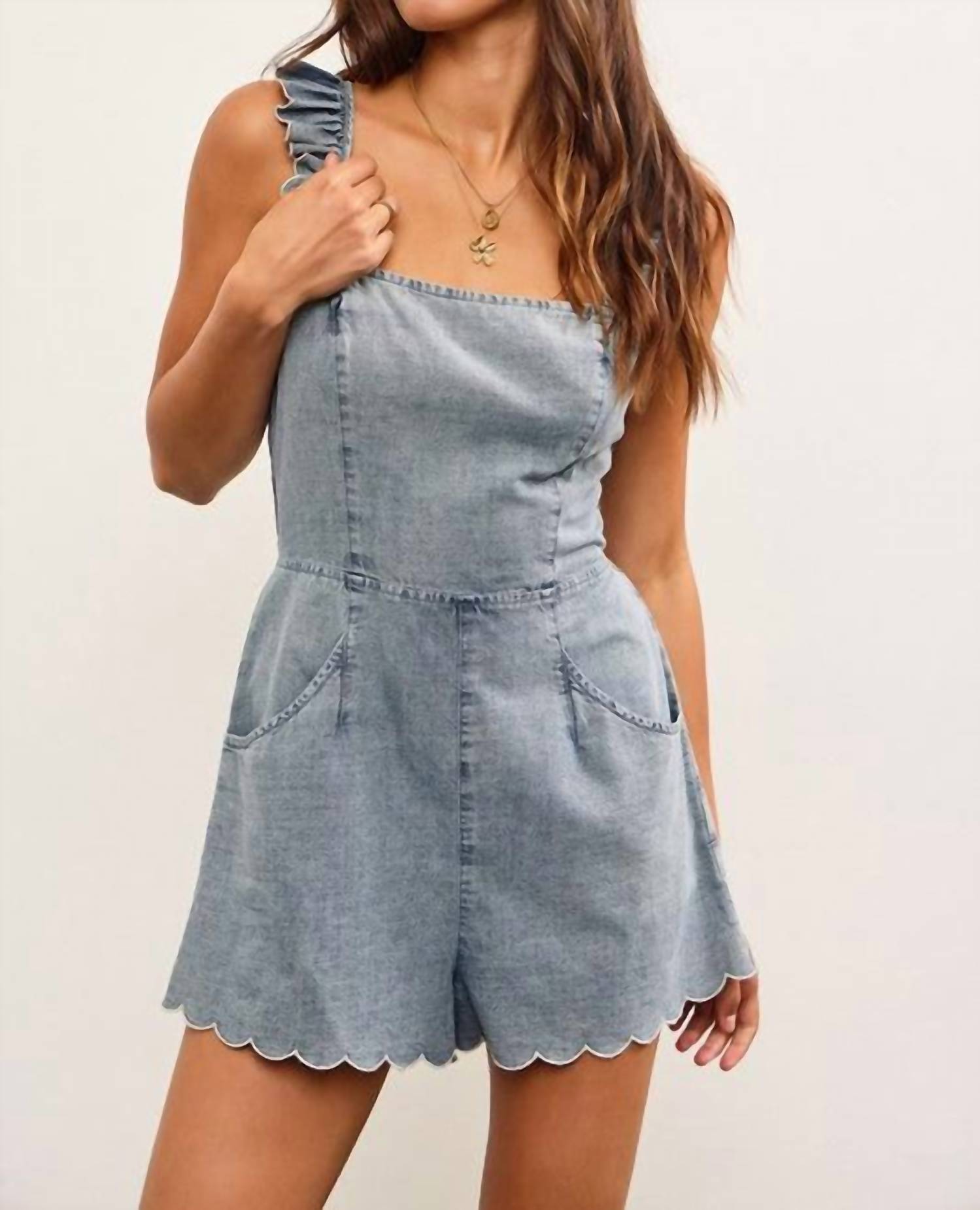 Mustard Seed - AUBRIE ROMPER