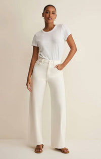 Z Supply - Remi High Rise Bowed Wide Leg Pants