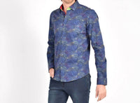 Eight X - Translucent Leaf Button Down Shirt