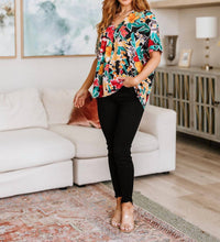 Jodifl - Pretty in Paradise Floral Blouse