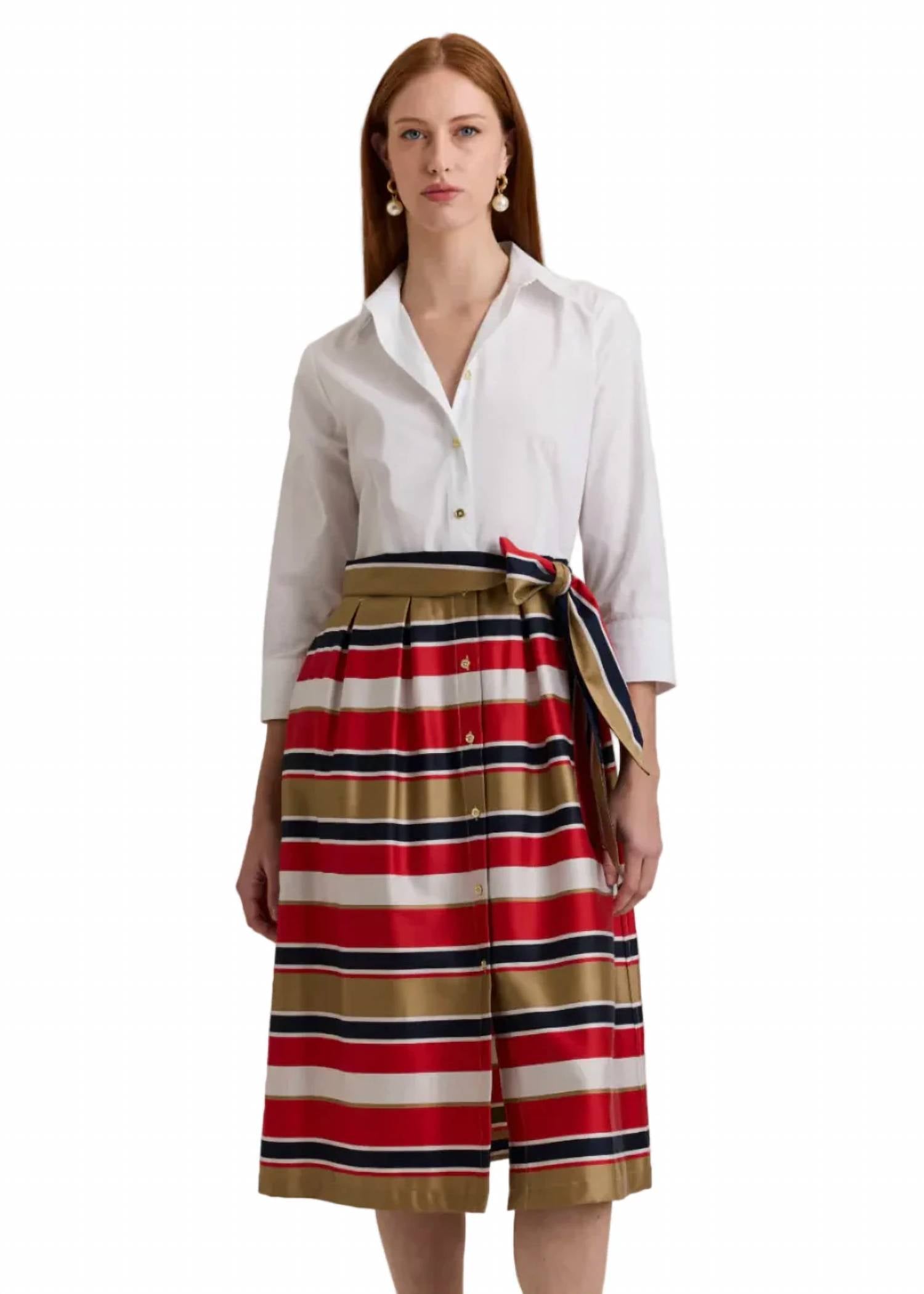 Hinson Wu - Robin 3/4 Sleeve Dress