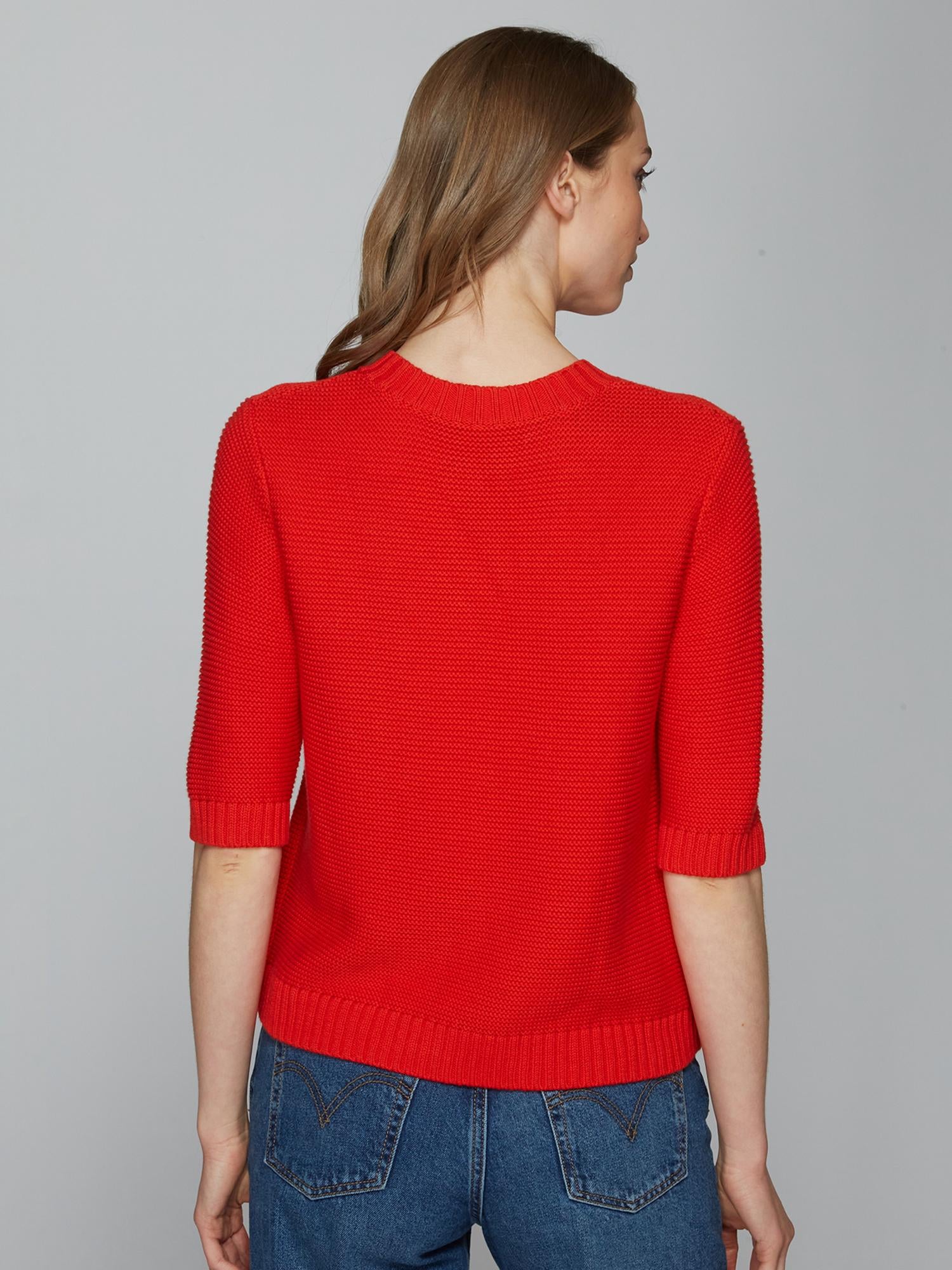 Autumn Cashmere - Button Front Elbow Sleeve Jacket