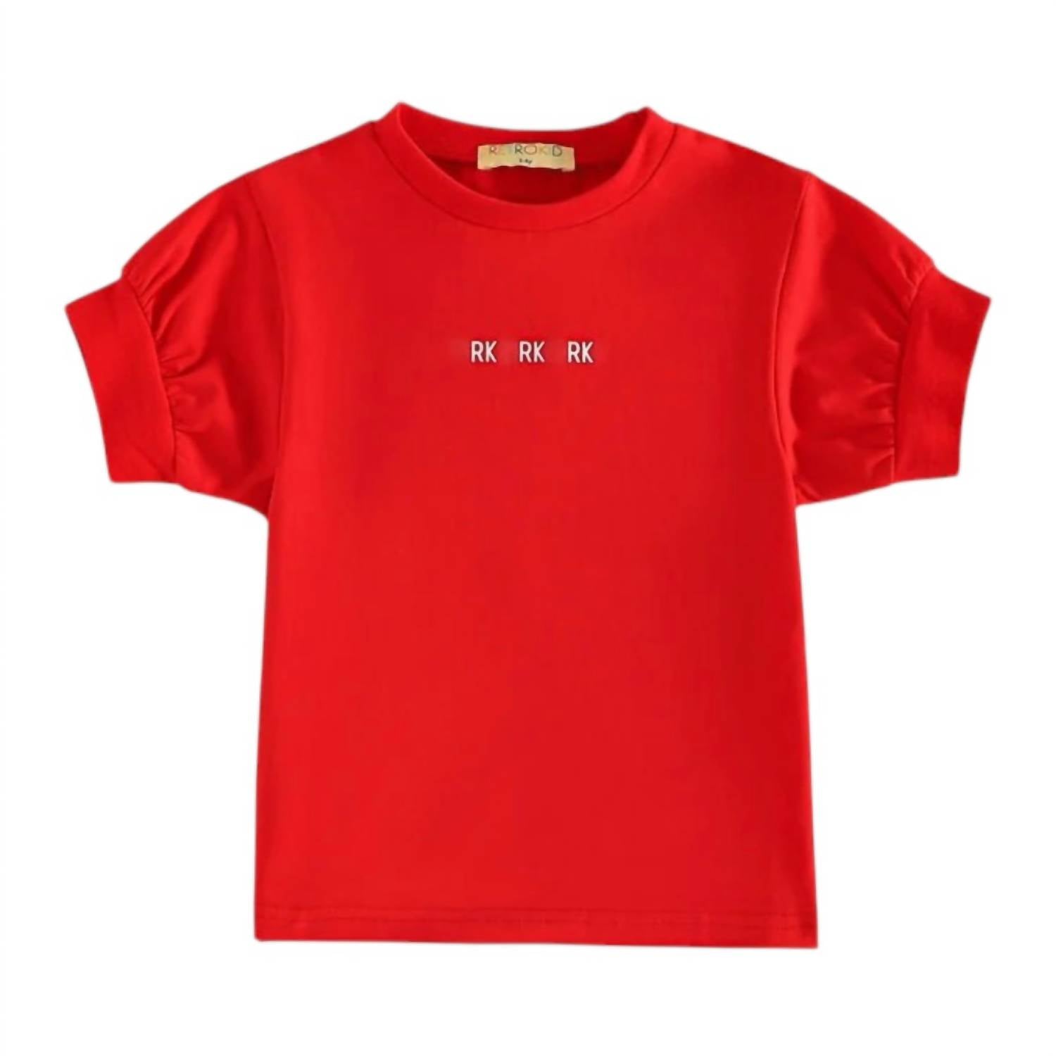 Retrokid - Girls Hollis Logo Tee Set