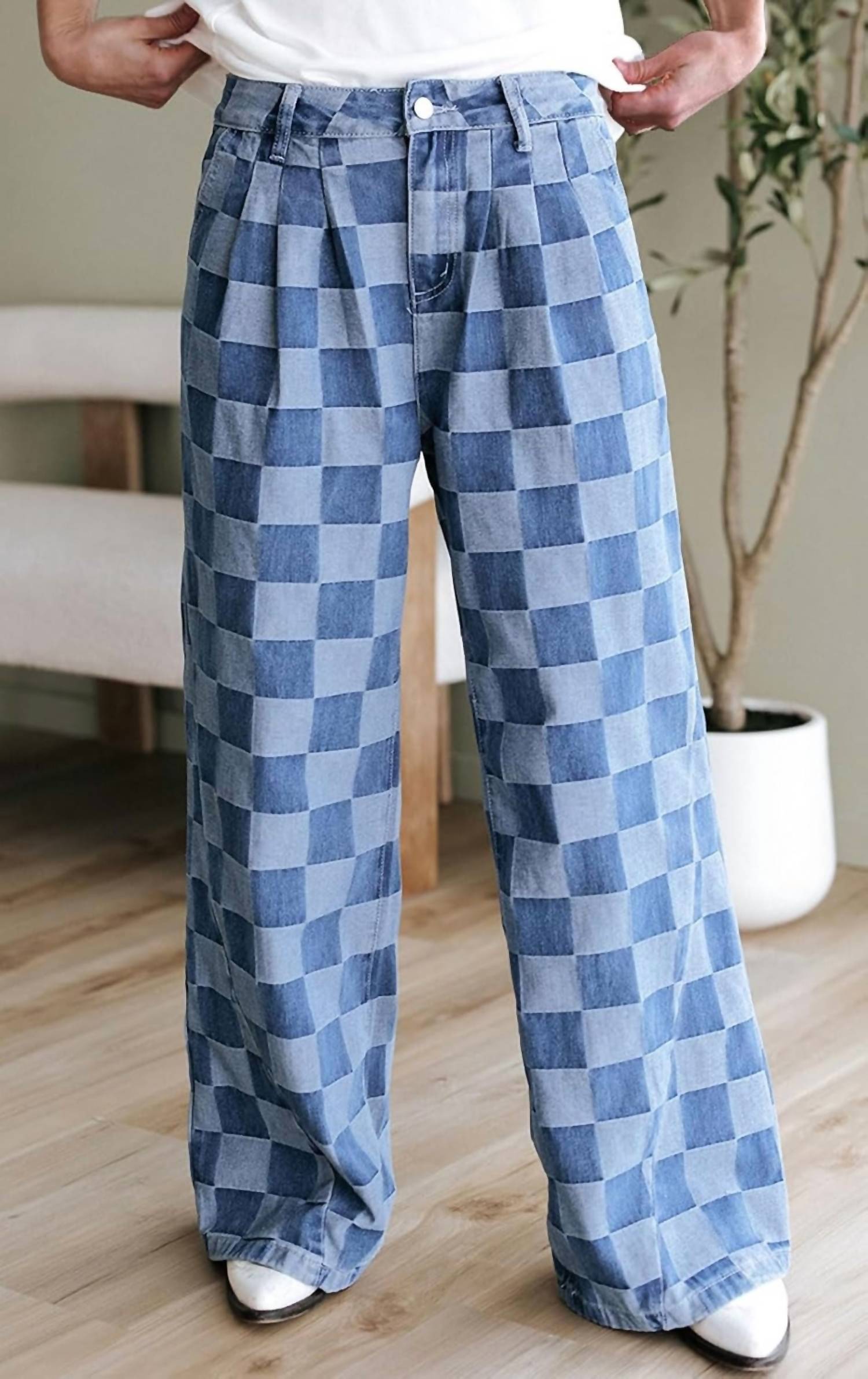 Lovesoft - Charlie Checkered Pants