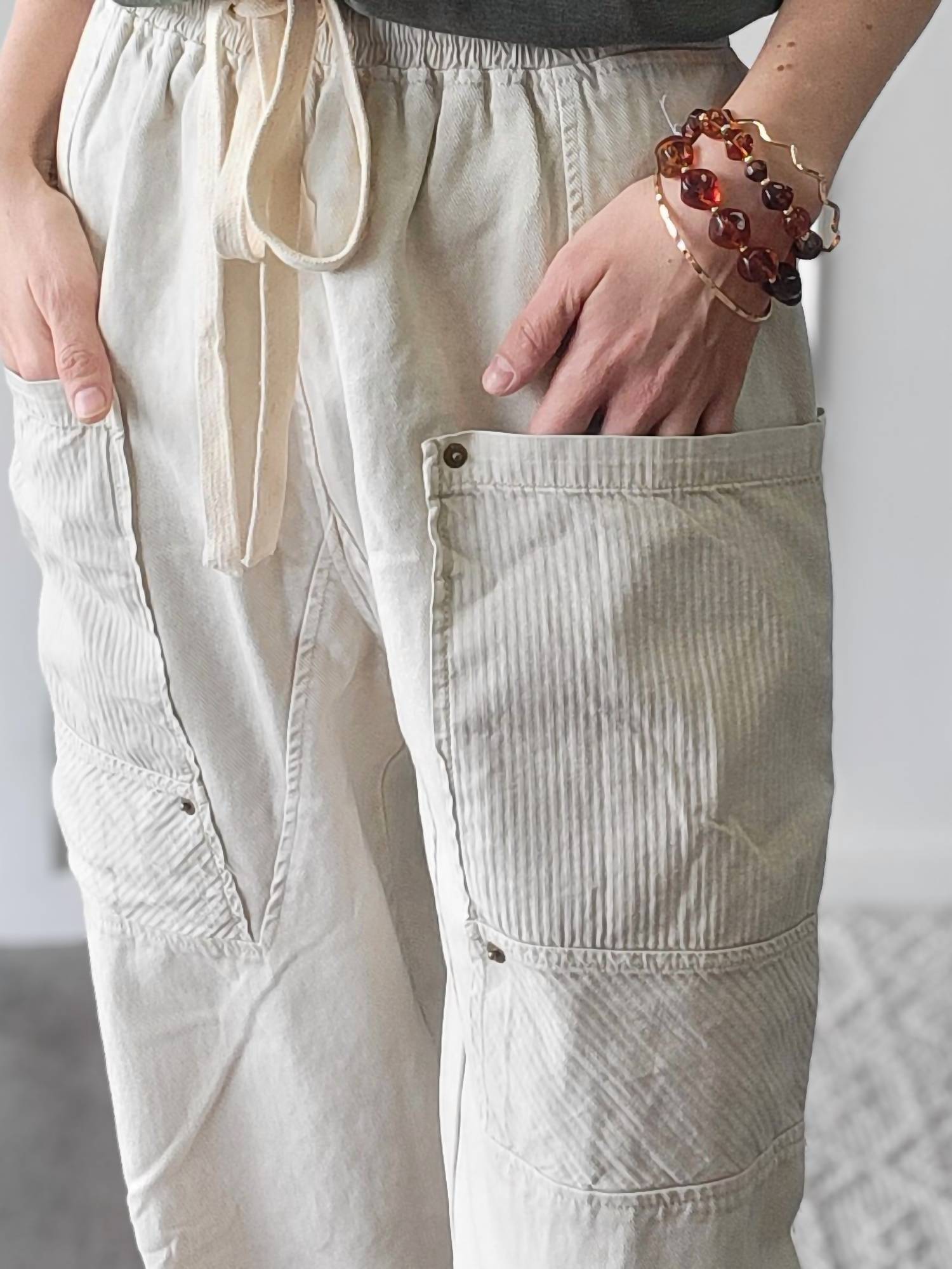 Mustard Seed Lauren Pants in neutral - women's pants - view 6