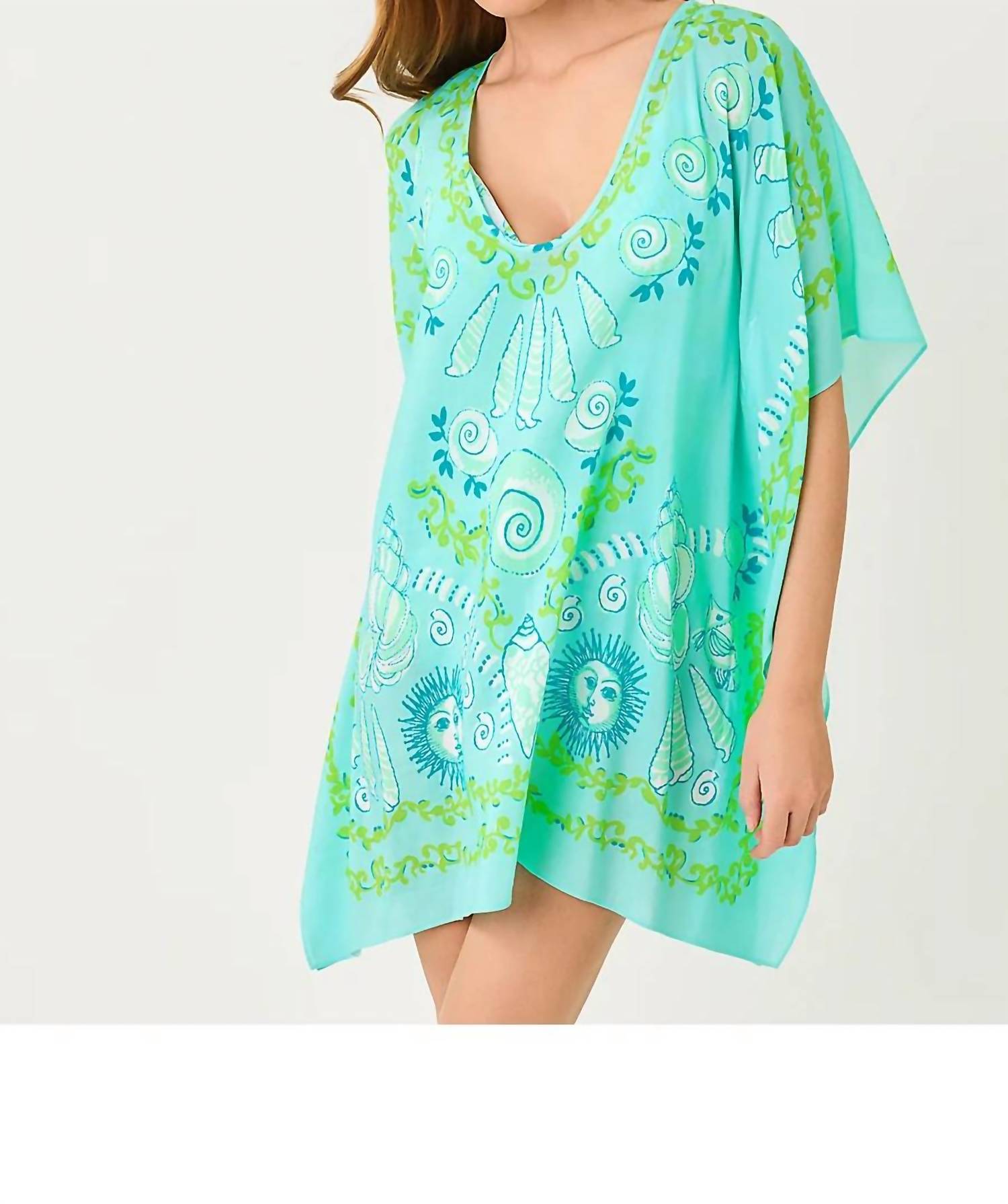 Lilly Pulitzer - Airsy Throw Me A Line Engineered Coverup