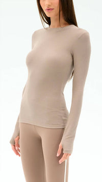 Splits59 - Louise Rib Long Sleeve Top