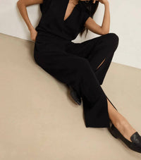 Nation Ltd - Lincoln Front Slit Knit Pant