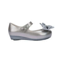 Mini Melissa Girls Ultragirl Special Sandals in pearly silver - kids' sandal