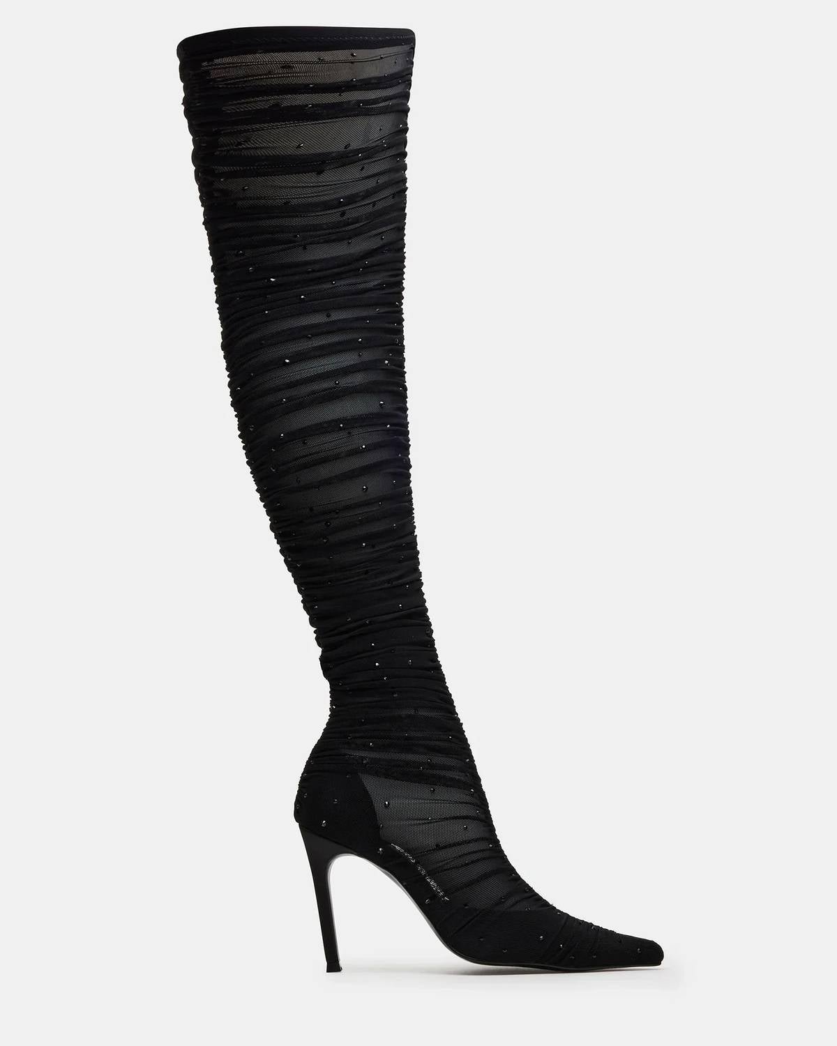 Steve Madden - Women's Rashida Mesh Pointed Toe Boot