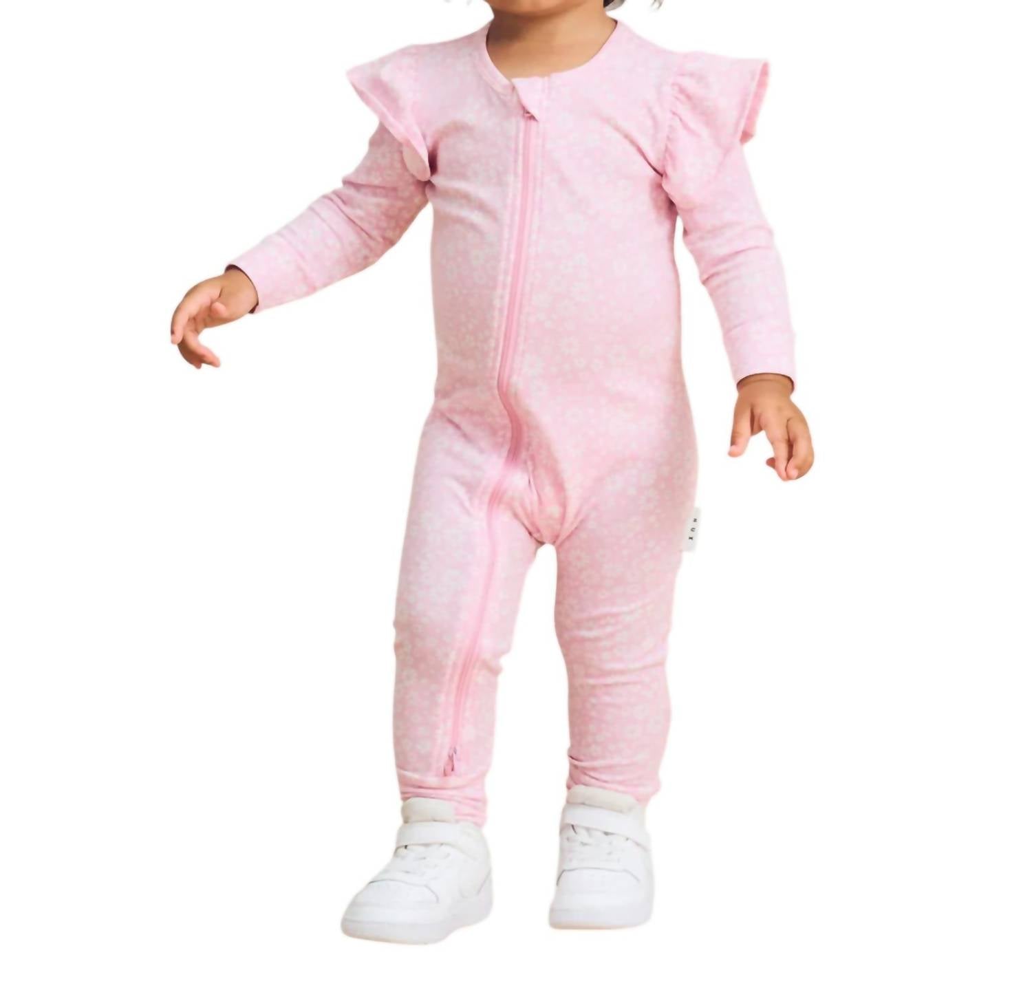 Huxbaby - Daisy Seashell Frill Romper