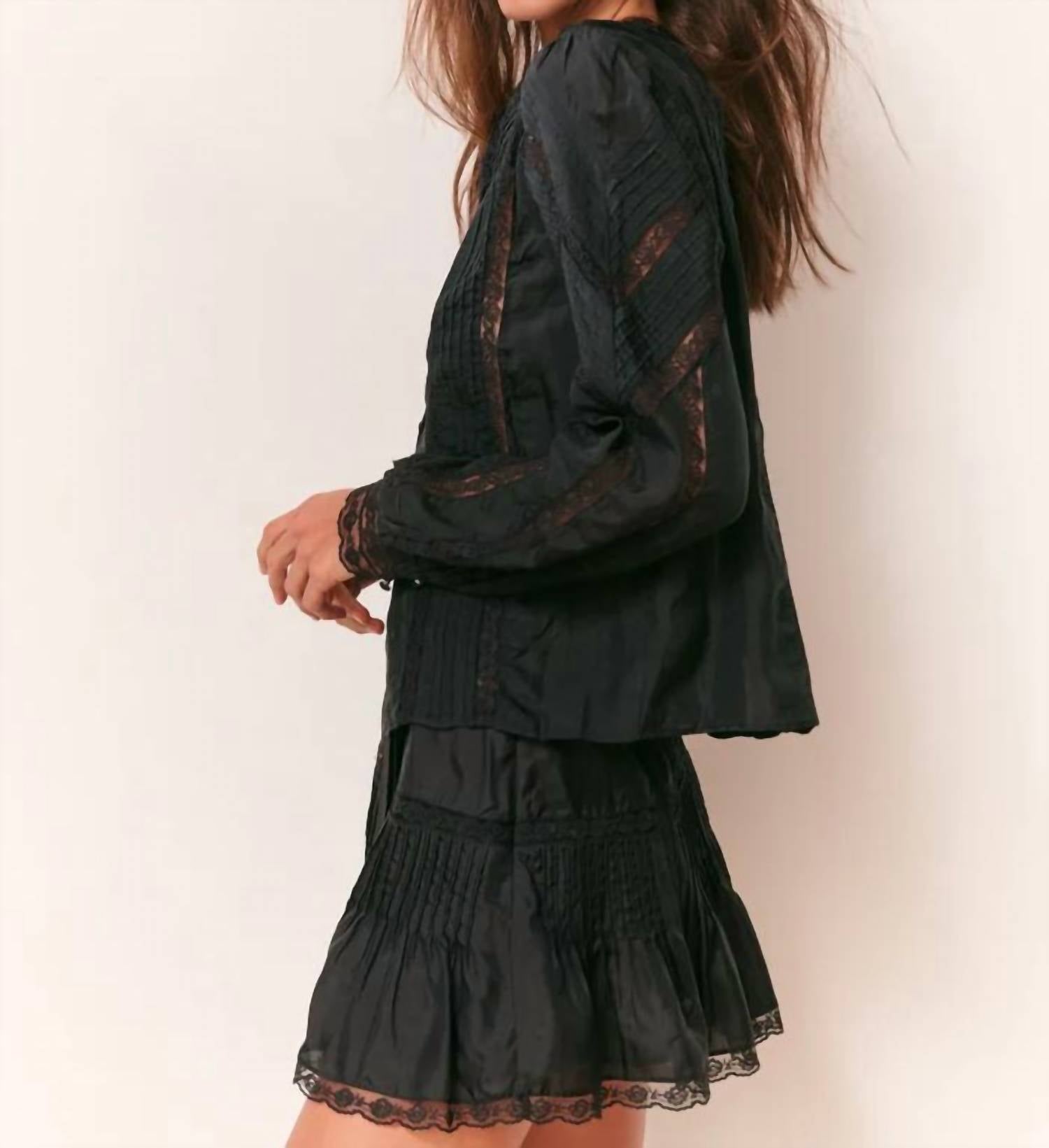 Loveshackfancy - Aralina Silk Blouse