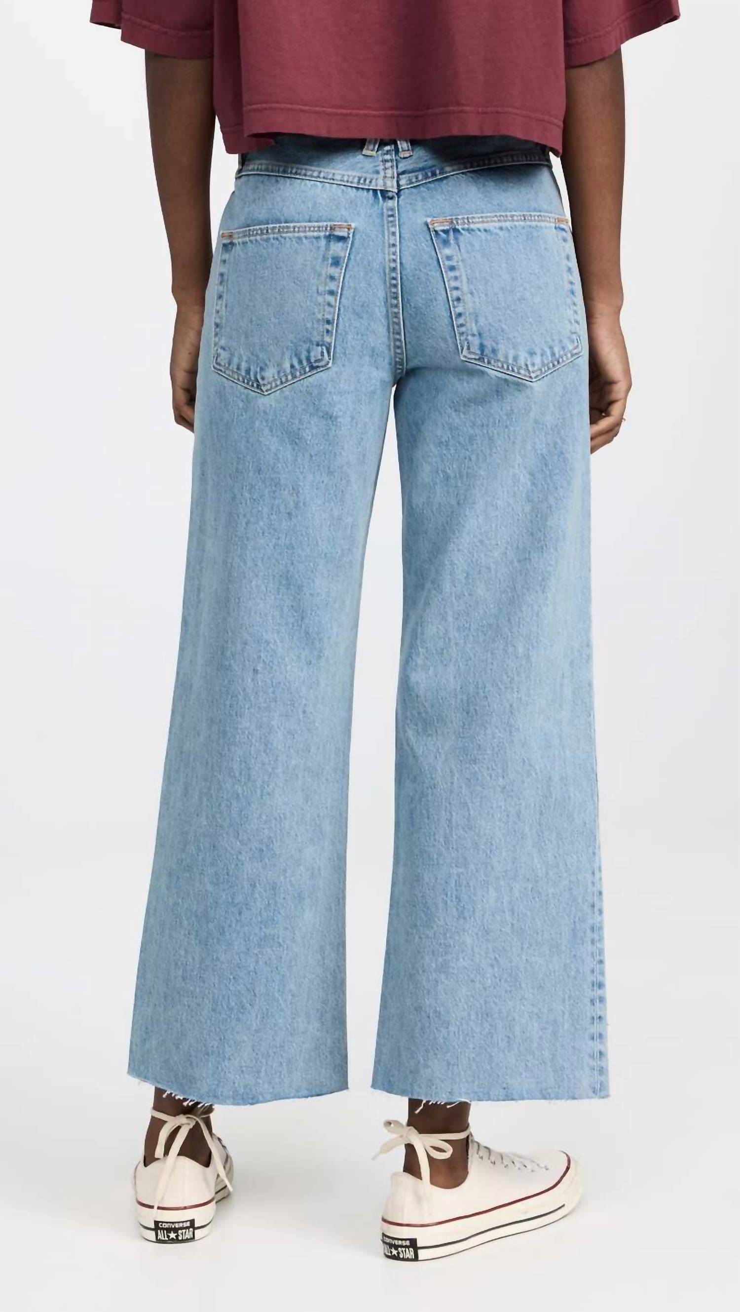 Slvrlake - Grace Crop Double Yoke Jeans