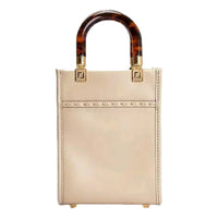 Fendi - Women's Mini Sunshine Shopper Tote Crossbody Bag