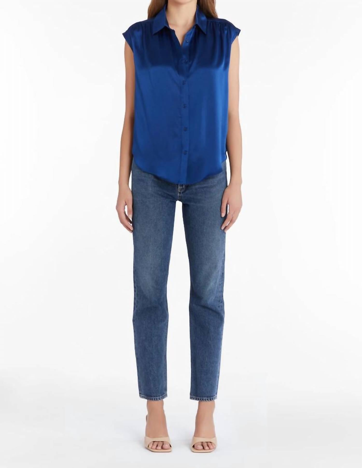 Amanda Uprichard - Calvin Silk Top