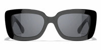 Chanel - Acetate Calfskin Square Non Polarized Sunglasses 5473qa - C888s4