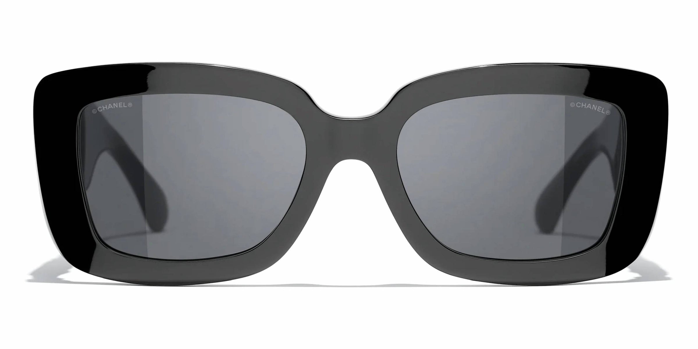 Chanel - Acetate Calfskin Square Non Polarized Sunglasses 5473qa - C888s4