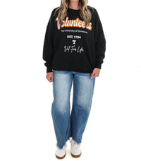 Livylu - Tennessee Vols Letterman Chrome Hi-Dive Sweatshirt