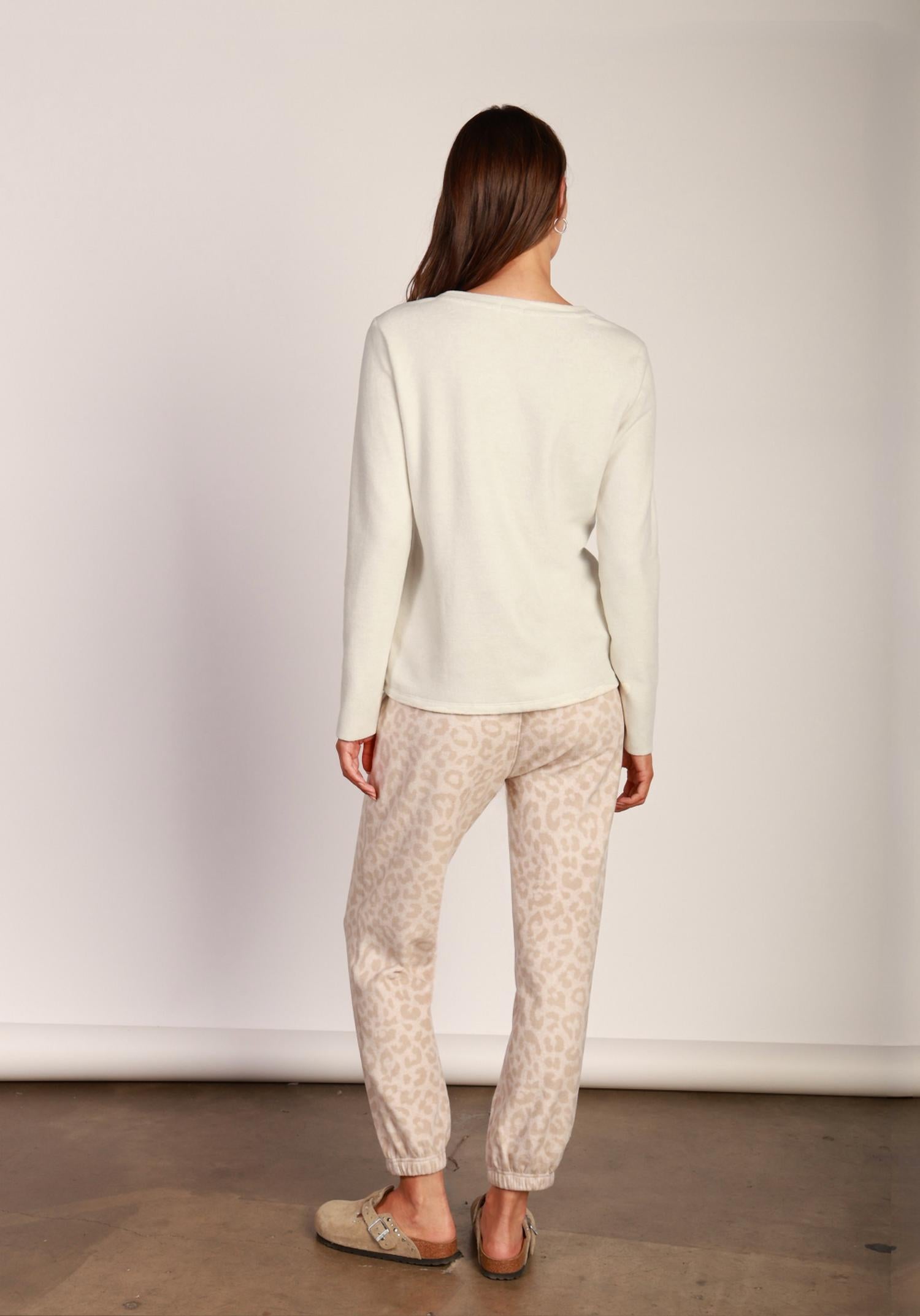Dylan - Soft Animal Print Jogger