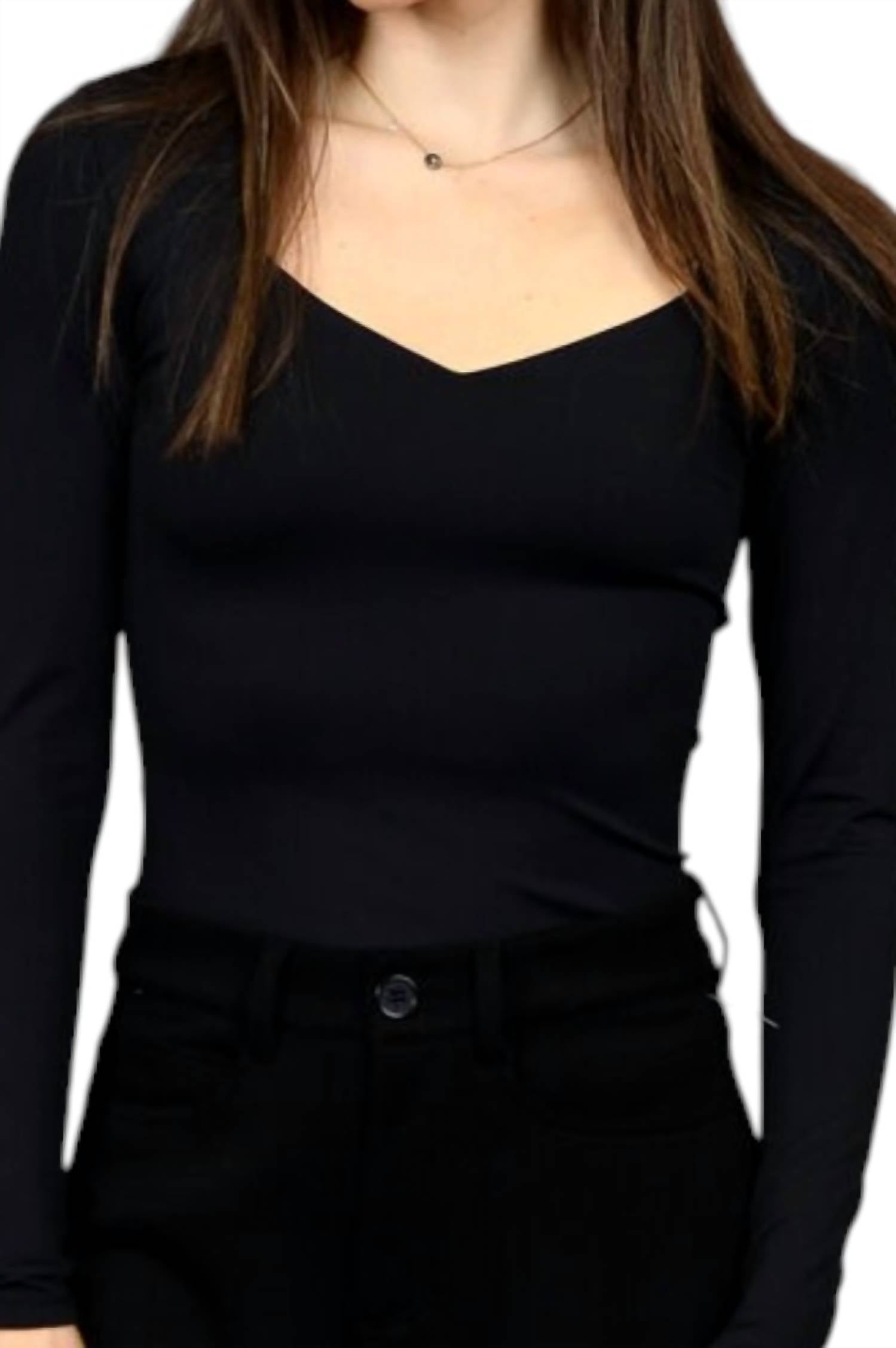 Rd Style - Sanna Sweetheart Neck Top