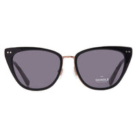 Shinola Women's Cat Eye Sunglasses in grey - women's accessory - detail view