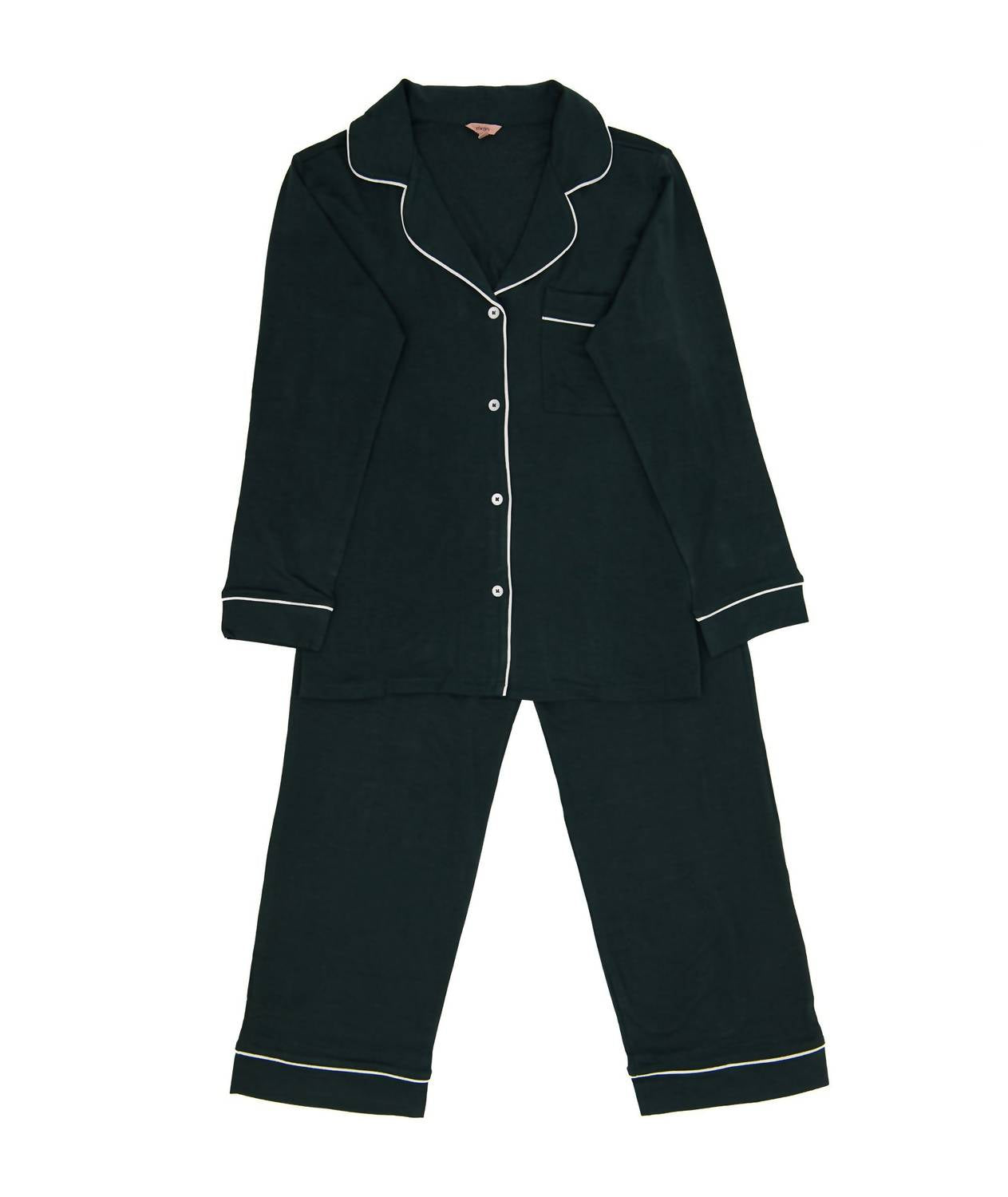 Eberjey - Gisele Long Pajama Set With Ribbon