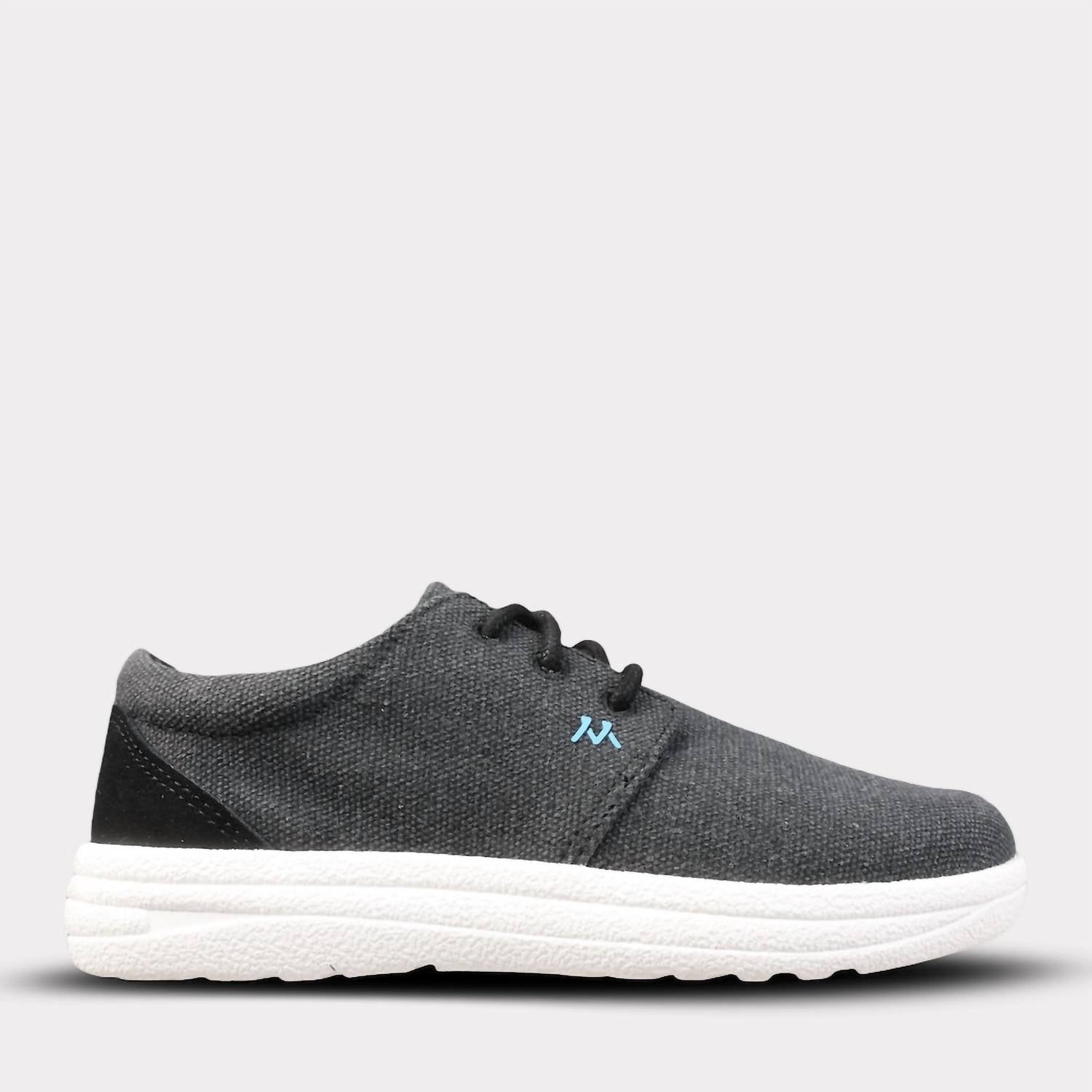 Mykos Kid's Palmer Lace-up Travel Sneaker in black - kids' sneaker