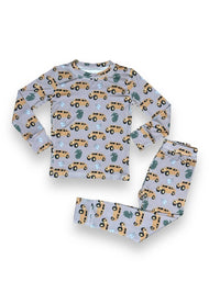 Miller & Co. - Kids' Bamboo Long Sleeve Two Piece Pajama Set