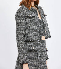 En Saison - Noelle Tweed Cropped Jacket